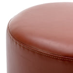 Juliette Leatherette Ottoman (40cm)