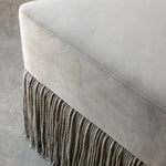 Allard Velvet Ottoman