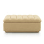 Float Ottoman - Airlie Camel
