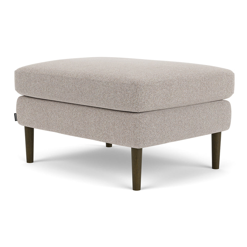 Agnes Brown Textured Weave / Dark Walnut