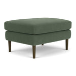 Cura Dark Green Weave / Dark Walnut