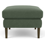 Cura Dark Green Weave / Dark Walnut