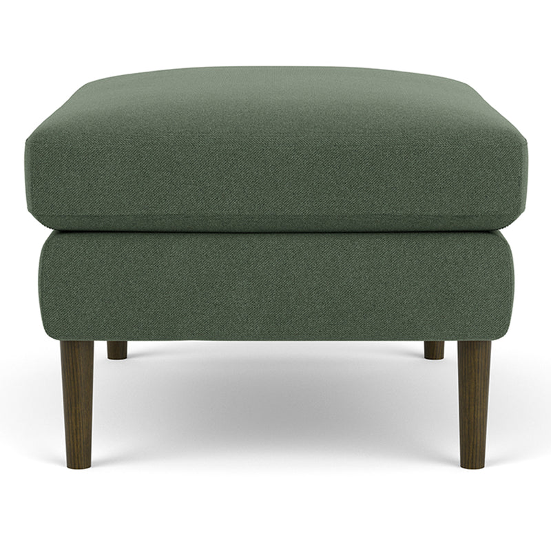 Cura Dark Green Weave / Dark Walnut