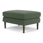 Cura Dark Green Weave / Dark Walnut