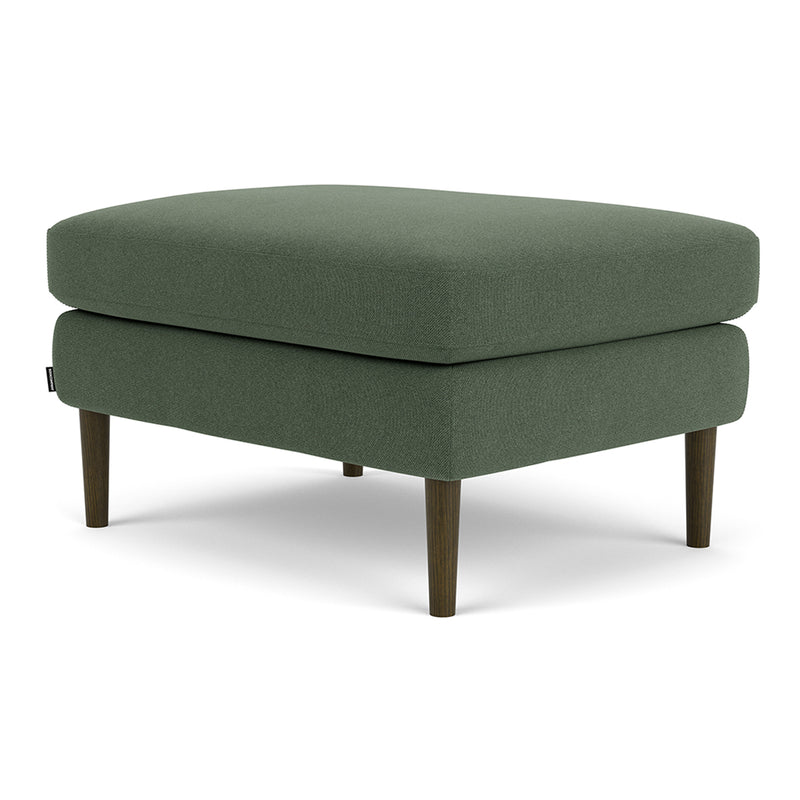 Cura Dark Green Weave / Dark Walnut