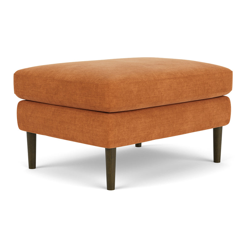 Danny Amber Textured Weave / Dark Walnut