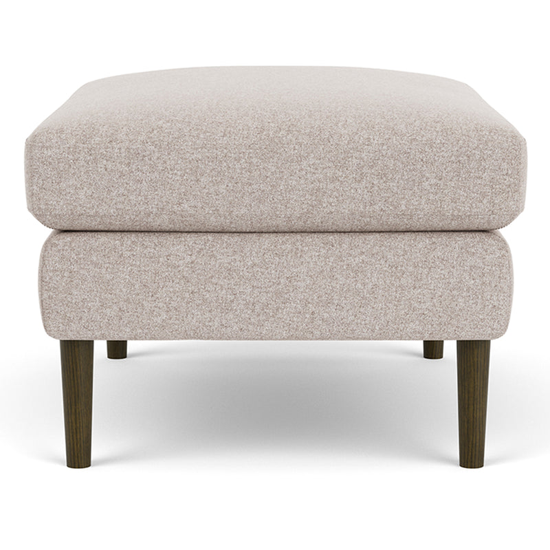 Fabio Stone Fabric / Dark Walnut