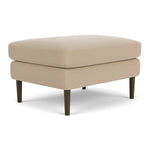 Form Cream Fabric / Dark Walnut