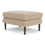 Form Cream Fabric / Dark Walnut