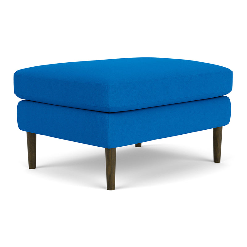 Mark Cobalt Blue Weave / Dark Walnut