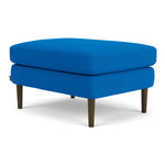 Mark Cobalt Blue Weave / Dark Walnut