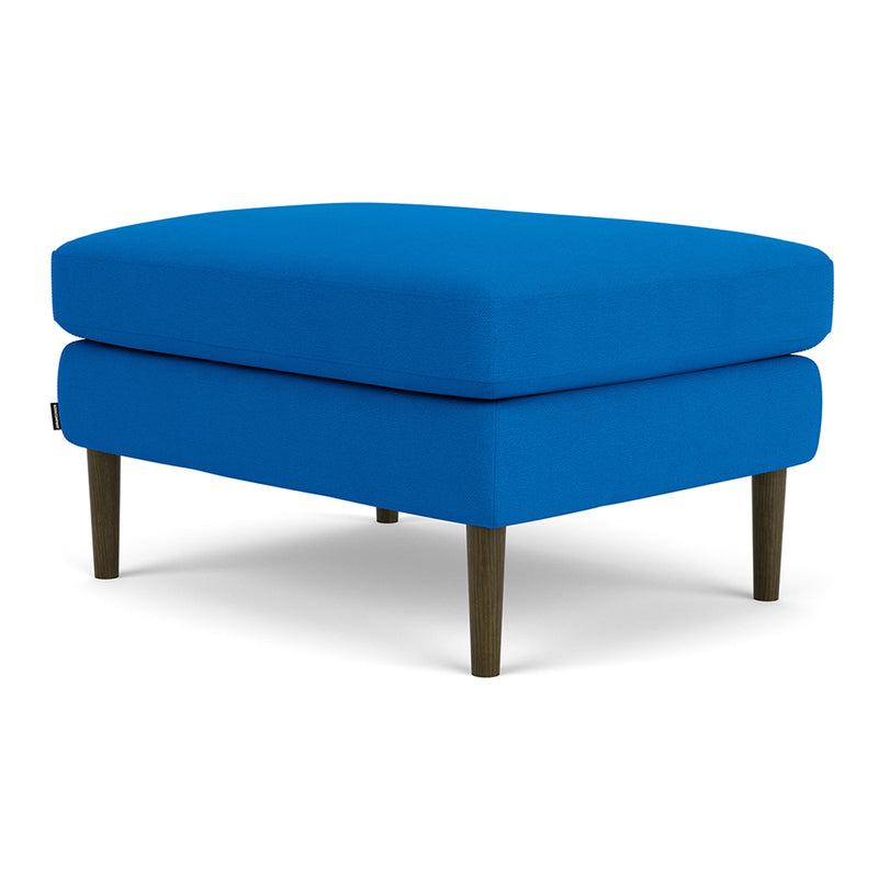 Mark Cobalt Blue Weave / Dark Walnut