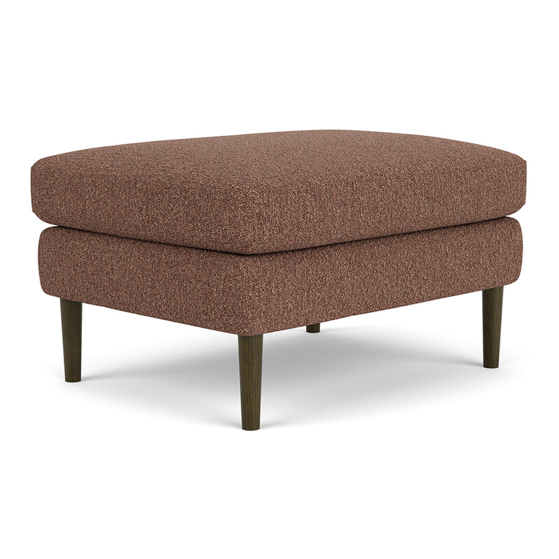 Pebble Rust Boucle / Dark Walnut