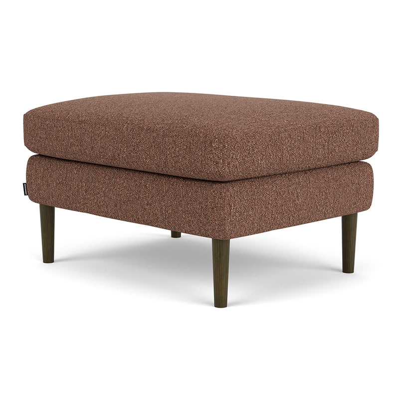 Pebble Rust Boucle / Dark Walnut