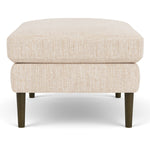 Vega Cream Textured Weave / Dark Walnut