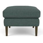 Form Blue Grey Fabric / Dark Walnut