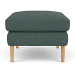 Form Blue Grey Fabric / Oak