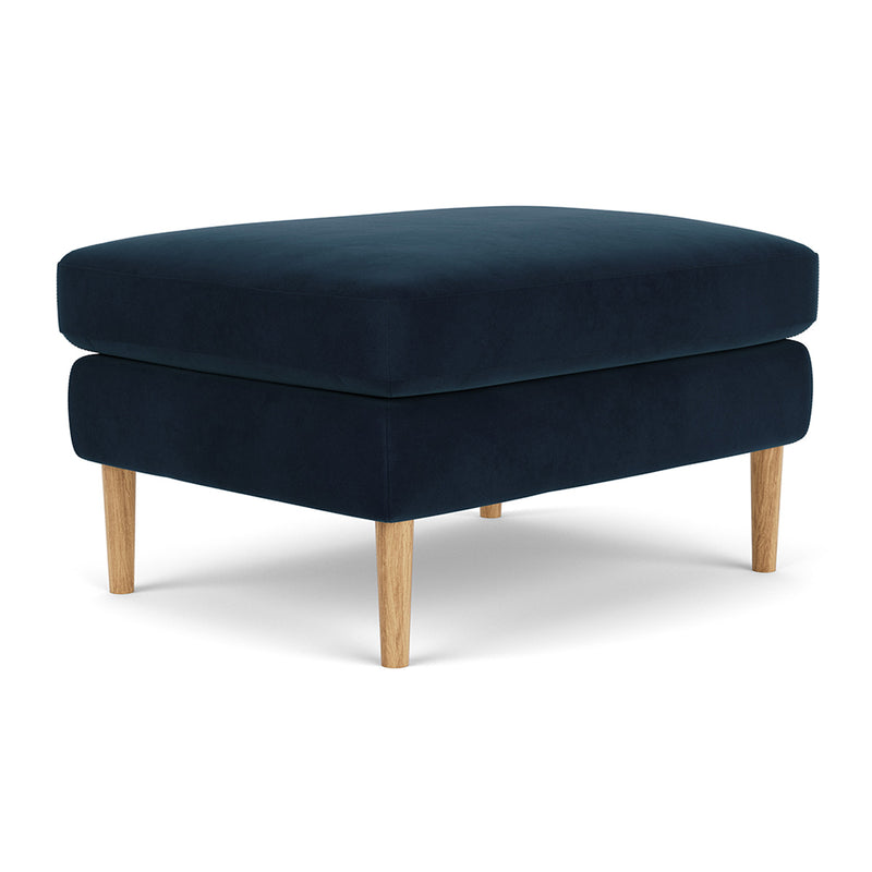 Lux Navy Velvet / Oak