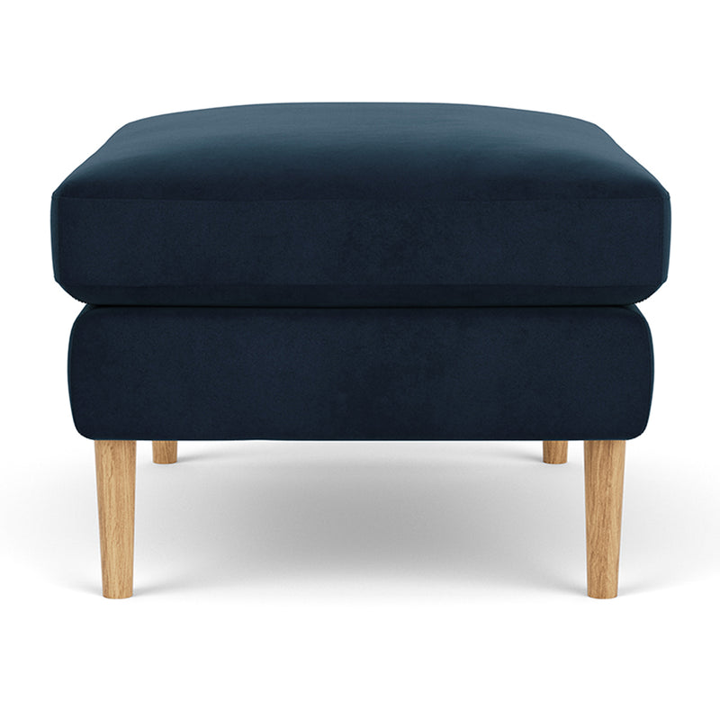 Lux Navy Velvet / Oak