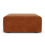 Dane Footrest - Moss Rust Fabric