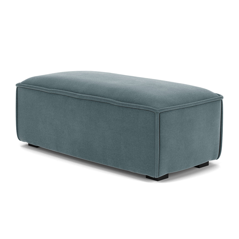 Forest Dust Blue Fabric