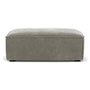 Daphne Footrest - Planet Grey Green Fabric