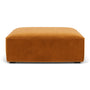 Daphne Extra Large Footrest - Matt Amber Velvet