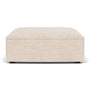 Daphne Extra Large Footrest - Vega Cream Textured Weave