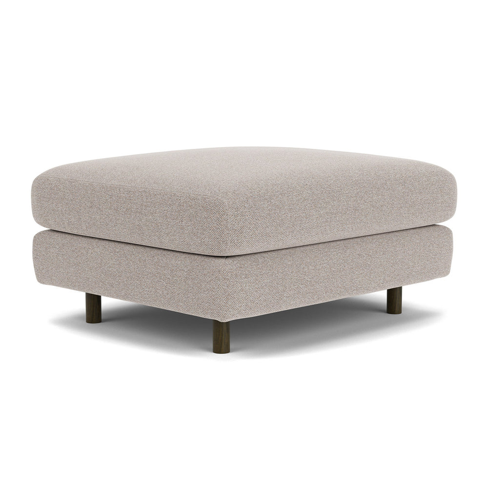 Agnes Brown Textured Weave / Dark Walnut