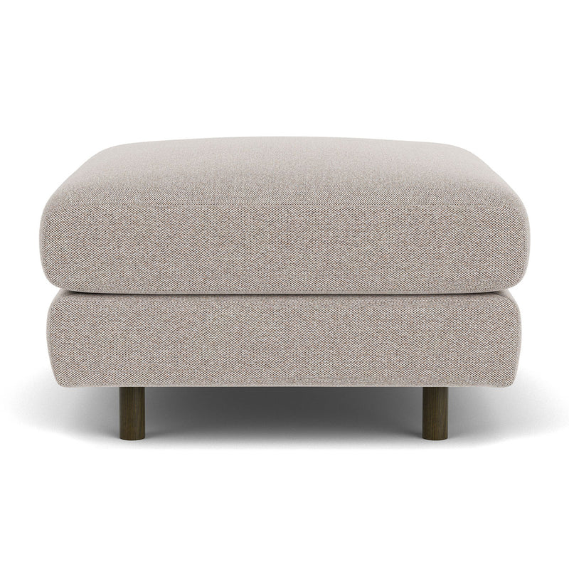 Agnes Brown Textured Weave / Dark Walnut