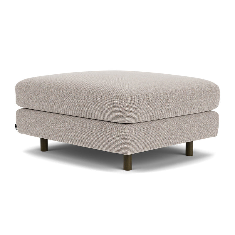 Agnes Brown Textured Weave / Dark Walnut