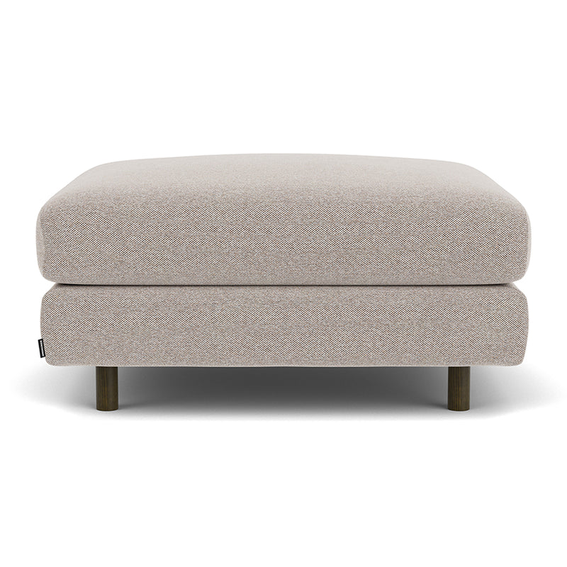 Agnes Brown Textured Weave / Dark Walnut