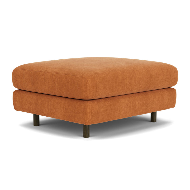 Danny Amber Textured Weave / Dark Walnut