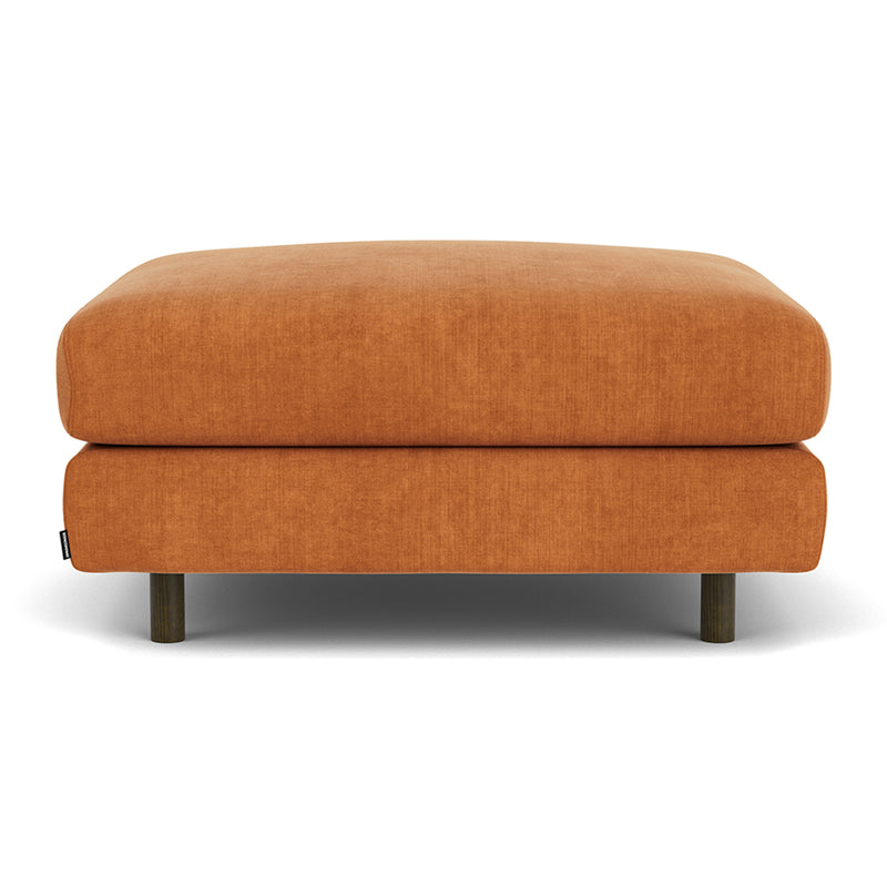 Danny Amber Textured Weave / Dark Walnut