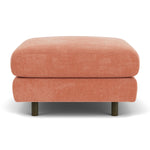 Danny Dusty Rose Textured Weave / Dark Walnut