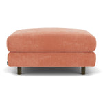 Danny Dusty Rose Textured Weave /  Dark Walnut