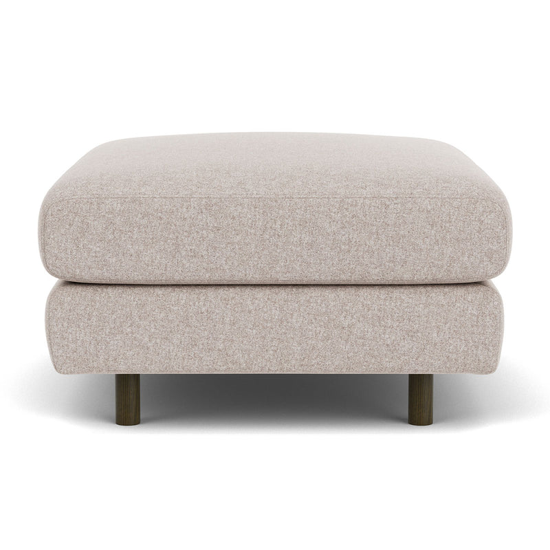 Fabio Stone Fabric / Dark Walnut