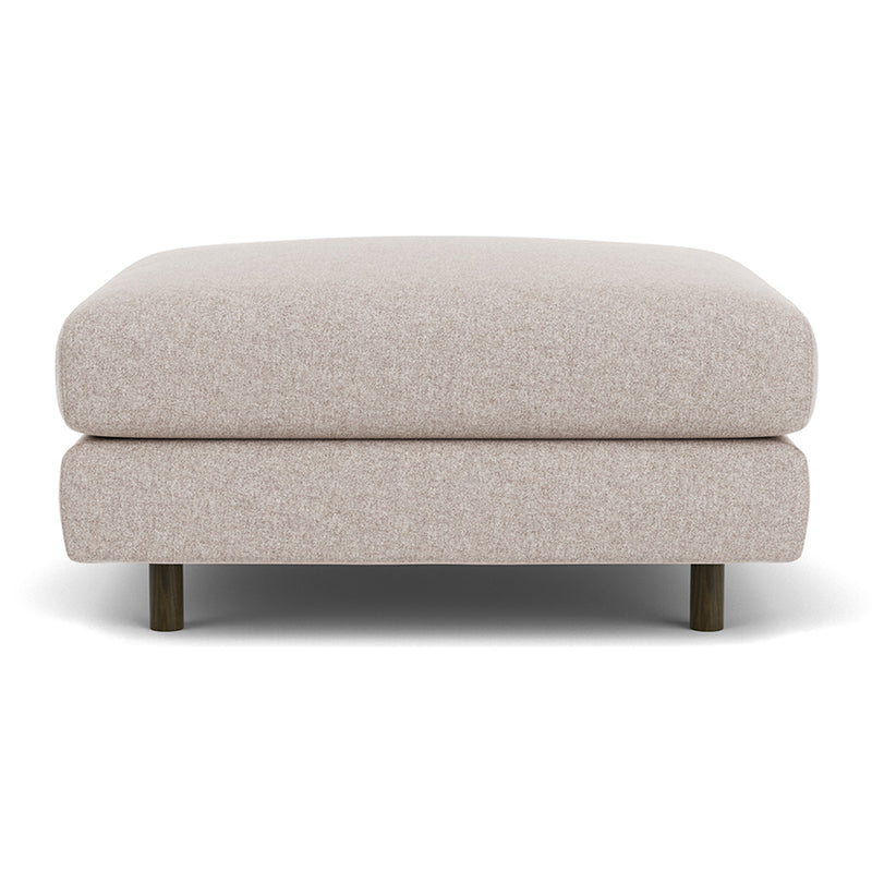 Fabio Stone Fabric / Dark Walnut