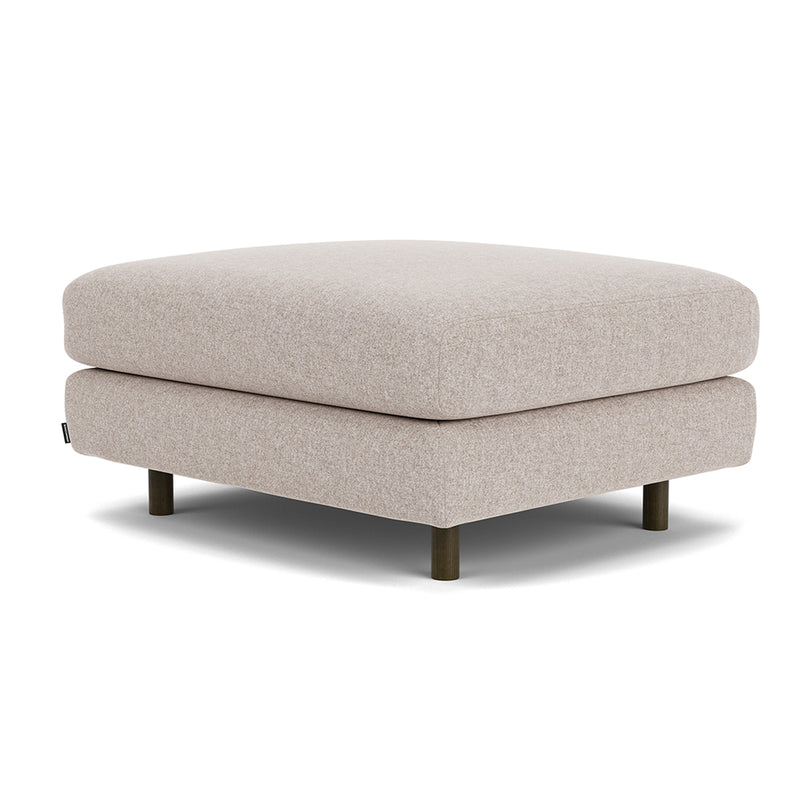 Fabio Stone Fabric / Dark Walnut