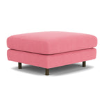 Firenze Bubblegum Fabric / Dark Walnut