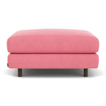 Firenze Bubblegum Fabric / Dark Walnut