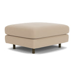 Form Cream Fabric / Dark Walnut
