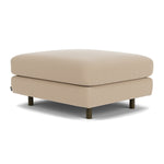Form Cream Fabric / Dark Walnut