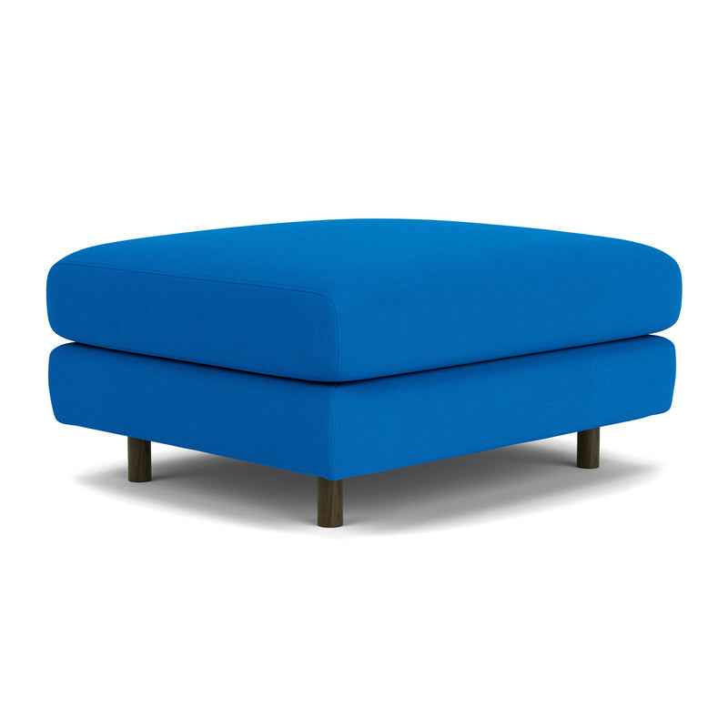 Mark Cobalt Blue Weave / Dark Walnut