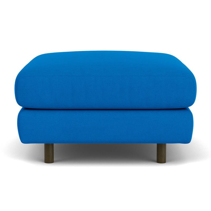 Mark Cobalt Blue Weave / Dark Walnut