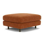 Moss Rust Fabric / Dark Walnut