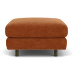 Moss Rust Fabric / Dark Walnut