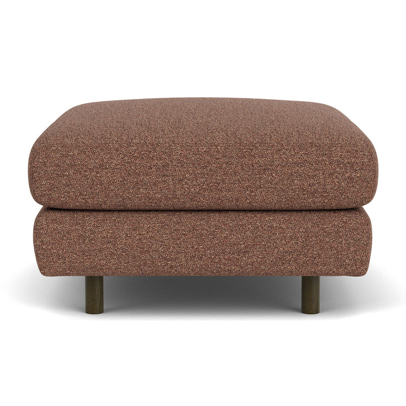 Pebble Rust Boucle / Dark Walnut