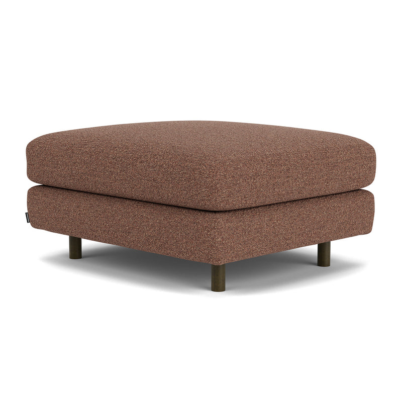 Pebble Rust Boucle / Dark Walnut
