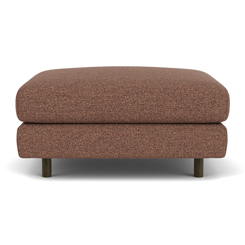 Pebble Rust Boucle / Dark Walnut